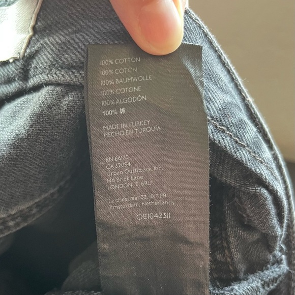 We The Free Black Distressed Boyfriend Jeans - Picture 5 of 8